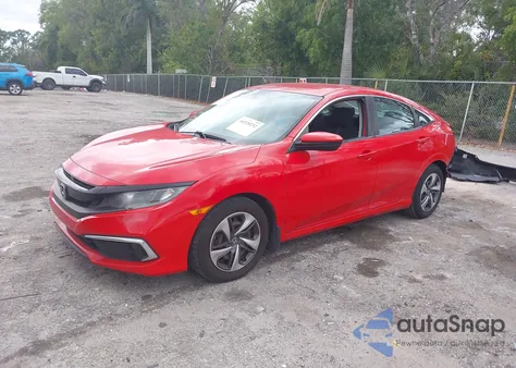 2020 Honda Civic Lx from USA, damaged, VIN 2HGFC2F66LH506684